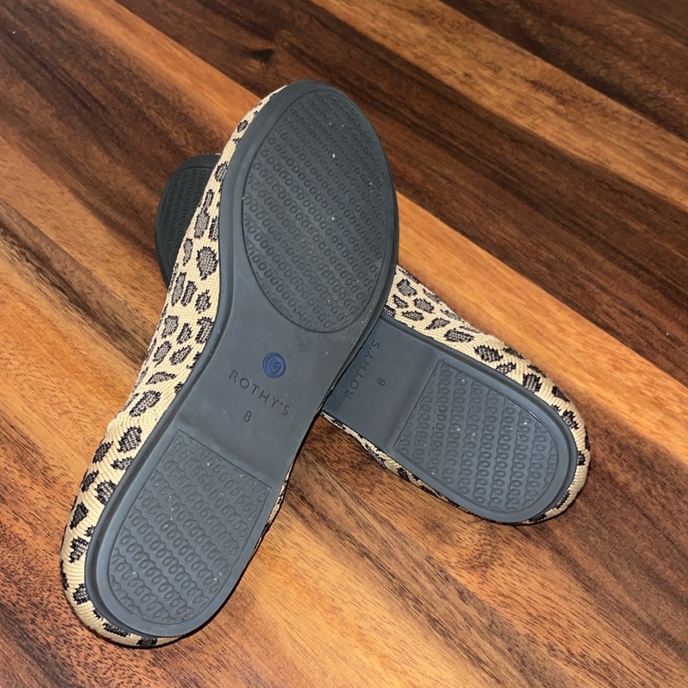 Rothy’s Leopard Flats - Picture 4 of 5